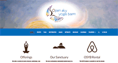 Desktop Screenshot of openskyyogabarn.com